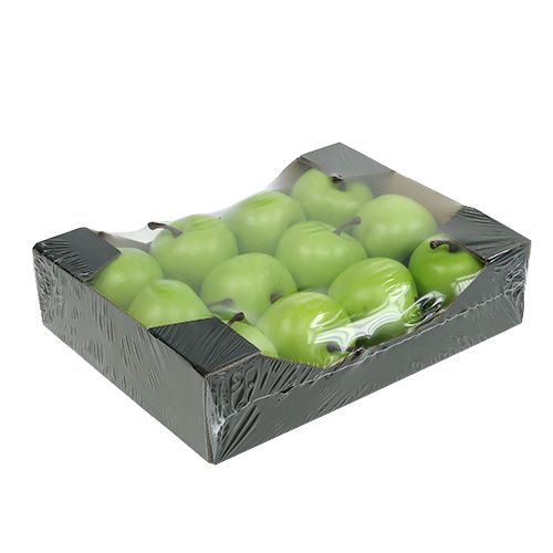 Artículo Manzana Ø5.5cm verde 12pcs