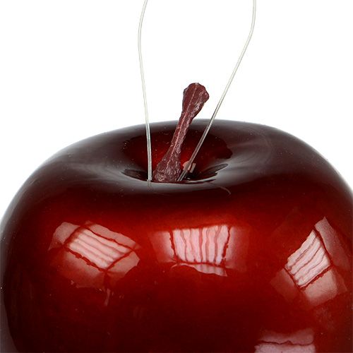 Floristik24 Manzana para colgar Ø7,5cm cobre, brillante 9ud