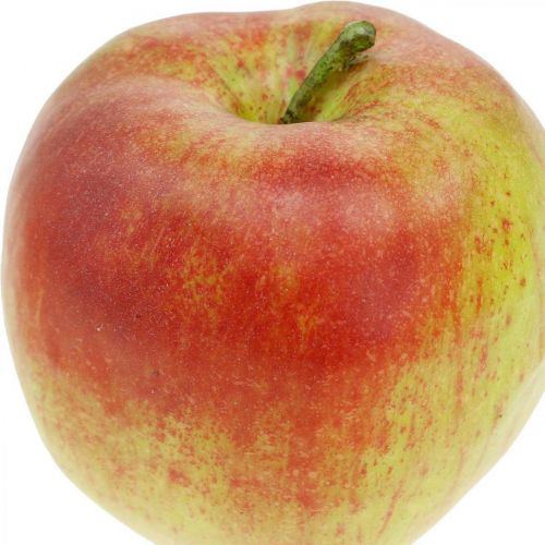 Floristik24 Manzana artificial, fruta decorativa Ø8cm 4pcs