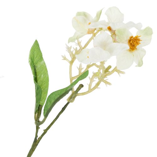 Artículo Rama de flor de manzano, rama de flores artificiales, blanca, 65 cm, 1 pieza