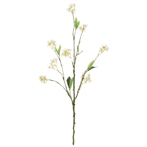 Artículo Rama de flor de manzano, rama de flores artificiales, blanca, 65 cm, 1 pieza