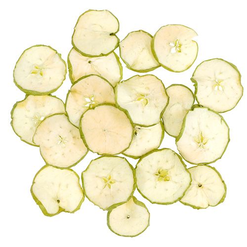 Floristik24 Rodajas de manzana verde 500g