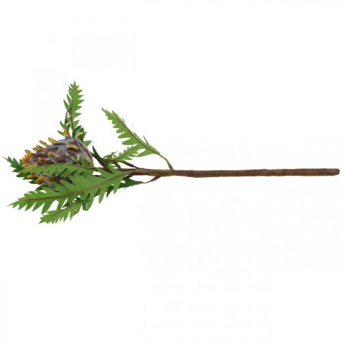 Artículo Deco alcachofa púrpura planta artificial decoración de otoño Ø7.5cm H42cm