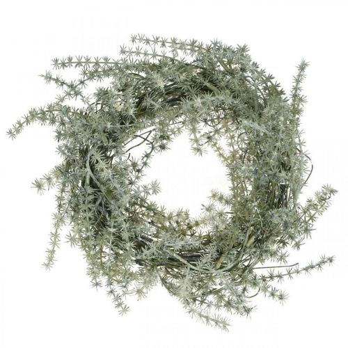 Corona de alerce corona decorativa artificial invierno esmerilado Ø20cm