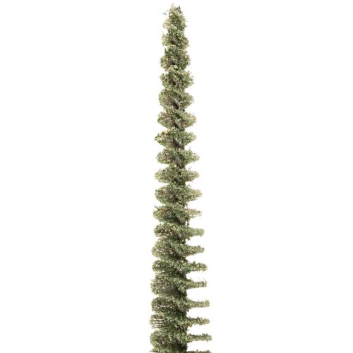 Árbol de Navidad artificial con base de madera para decoración navideña, 80 cm. | Floristik24.es