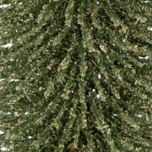 Árbol de Navidad artificial con base de madera para decoración navideña, 80 cm. | Floristik24.es