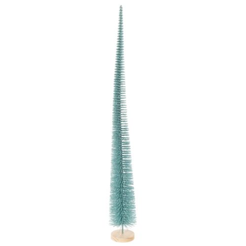 Árbol de Navidad artificial, árbol decorativo, diseño delicado con base de madera, 80 cm. comprar | Floristik24.es