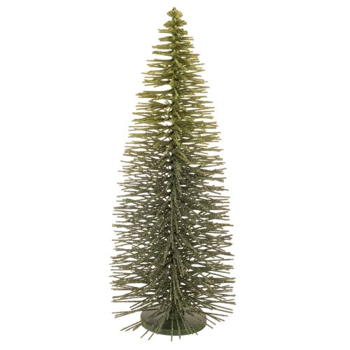 Árbol de Navidad artificial verde para decoración invernal, 70 cm