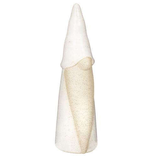 Figura decorativa de gnomo de pie, decoración navideña, cerámica, 22 cm. comprar | Floristik24.es