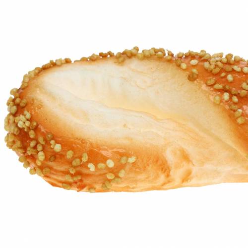 Floristik24 Imitación de comida artificial en palito de sésamo 24cm 2pcs