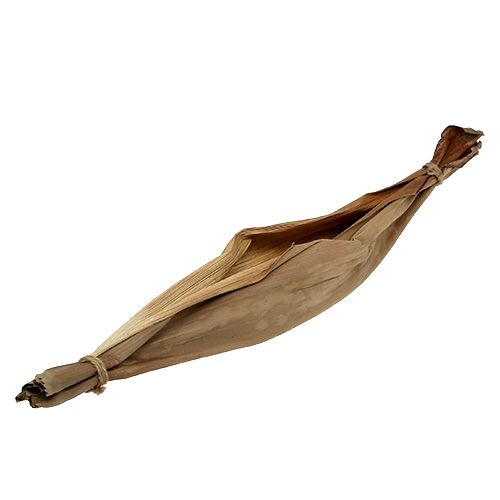 Cuenco hoja de plátano 40-45cm natural 1 pieza