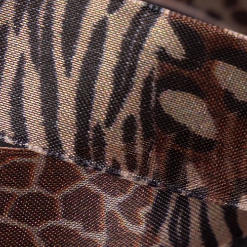 Cinta decorativa con estampado animal, diseño de leopardo, cinta de regalo, 25 mm de ancho, 20 m de largo | Floristik24.es