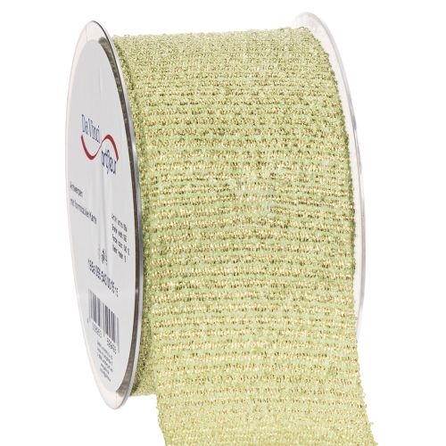 Cinta decorativa con purpurina, cinta ancha para envolver regalos, 55 mm de ancho, 15 m de largo.