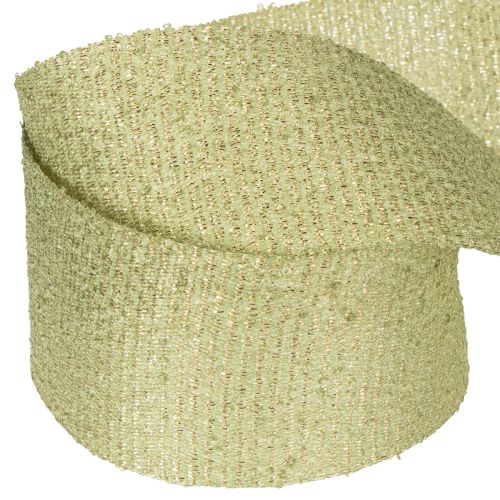 Cinta decorativa con purpurina, cinta ancha para envolver regalos, 55 mm de ancho, 15 m de largo. | Floristik24.es