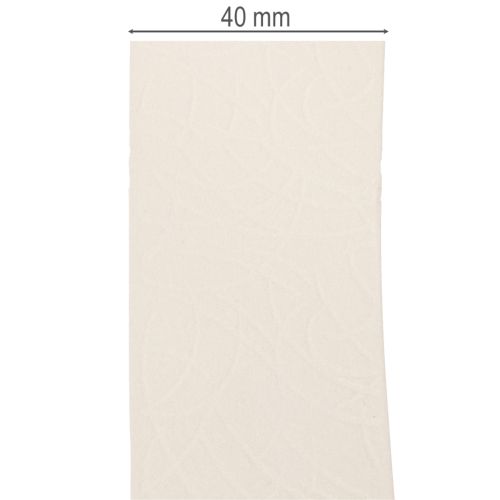 Cinta decorativa de terciopelo, ancha, para regalos y manualidades, 40 mm x 20 m | Floristik24.es