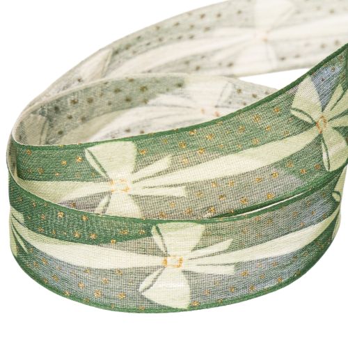 Cinta de regalo con lazos para ideas creativas, 25 mm x 18 m | Floristik24.es