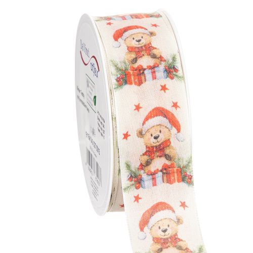 Oso de peluche con gorro de Papá Noel y regalos, 40 mm, 15 m. comprar | Floristik24.es