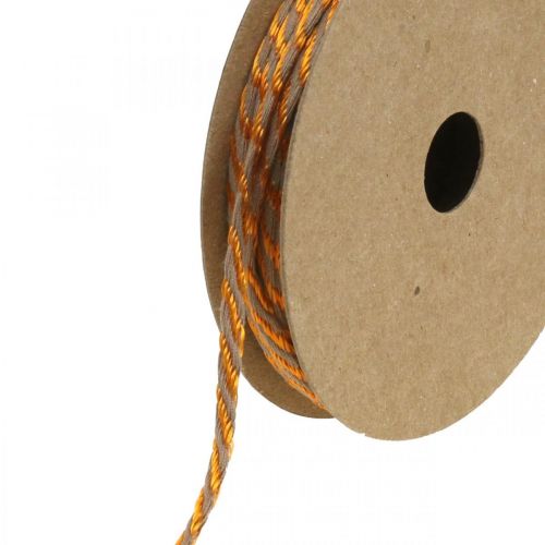 Floristik24 Cordón, cordón de bisutería, cordón dorado Colores naturales dorados L20m Ø4cm