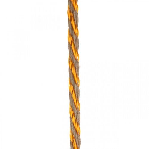 Cordón, cordón de bisutería, cordón dorado Colores naturales dorados L20m Ø4cm