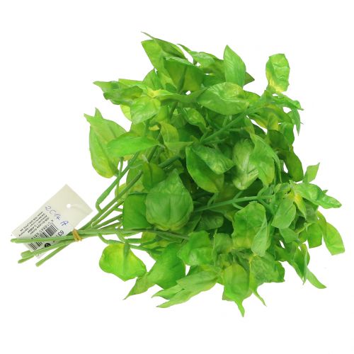 Floristik24 Albahaca verde artificial 25cm 6uds