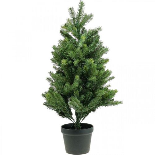 Floristik24 Árbol de Navidad artificial en maceta LED exterior 90cm