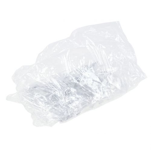 Floristik24 Árbol plateado para colgar 15cm 8pcs