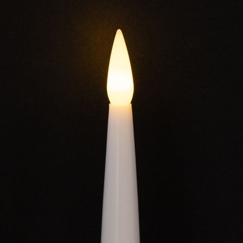 Artículo Velas de árbol LED con luz amarilla de cristal de 31 cm, 10 unidades