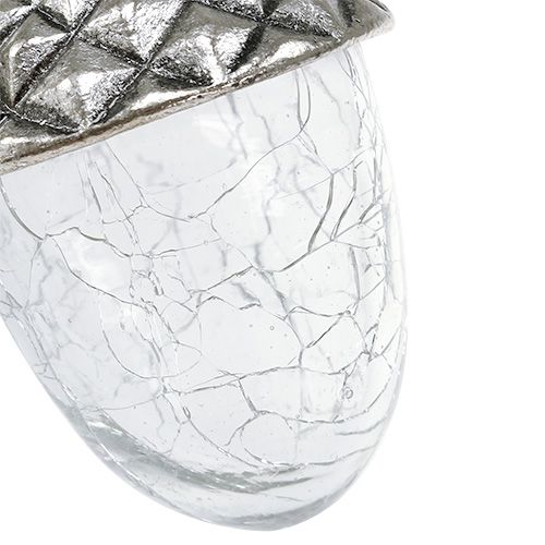 Floristik24 Bellotas de decoración de árboles para colgar 5cm - 7cm L16cm