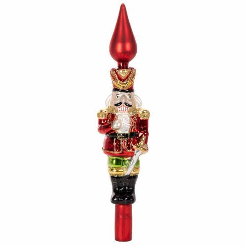 Figura de cascanueces roja