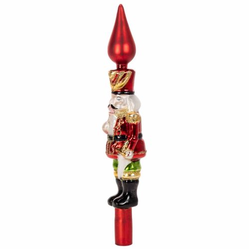 Figura de cascanueces roja