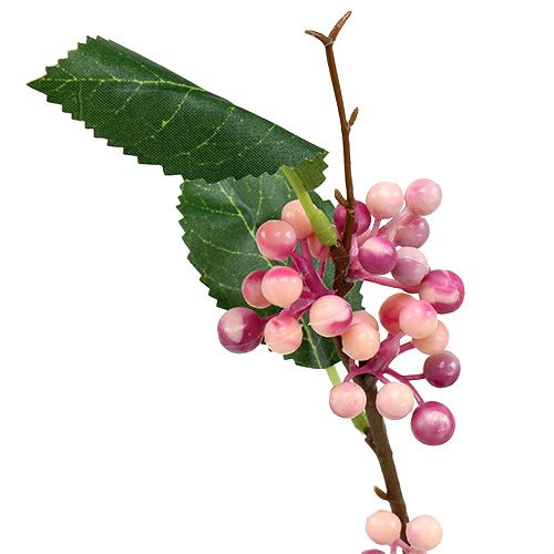 Floristik24 Berry branch artificial rosa-lila 64cm 6pcs