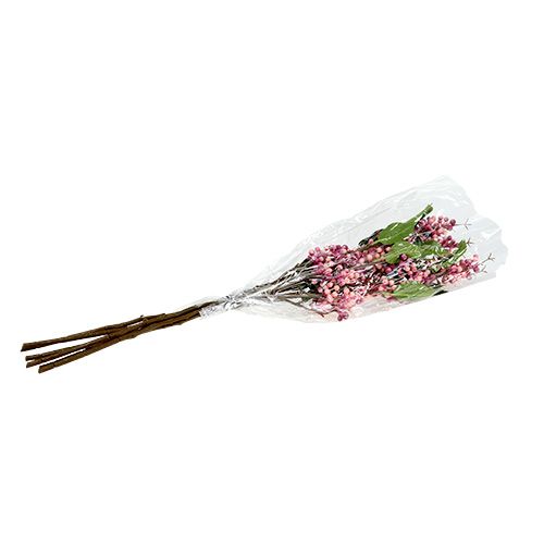 Floristik24 Berry branch artificial rosa-lila 64cm 6pcs