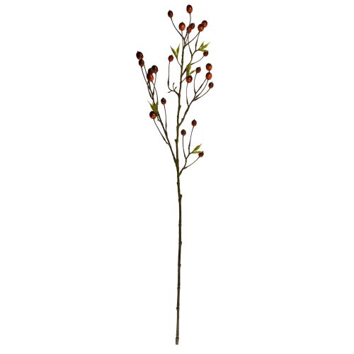 Floristik24 Rama de bayas rama artificial roja rama decorativa rama 82cm
