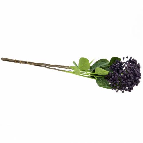 Floristik24 Rama de bayas Púrpura 3 piezas ¡Planta artificial como real!