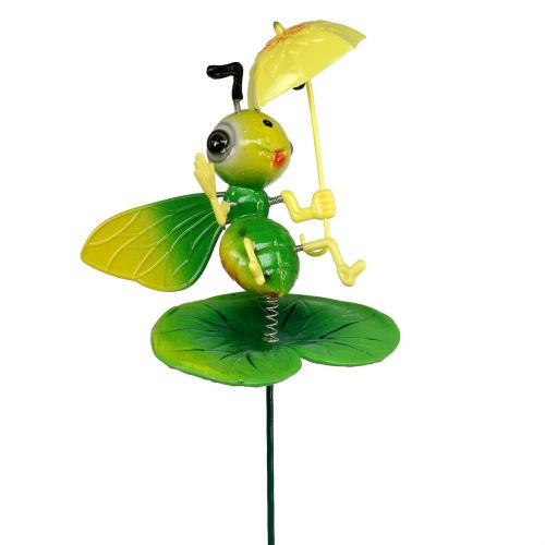 Floristik24 Abeja con sombrilla como enchufe de jardín 73cm