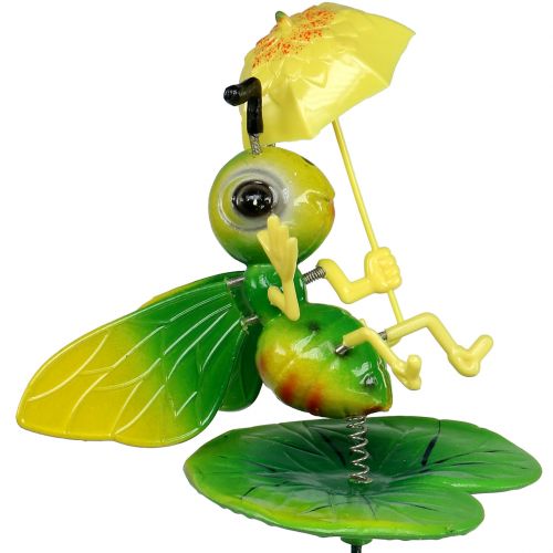 Floristik24 Abeja con sombrilla como enchufe de jardín 73cm