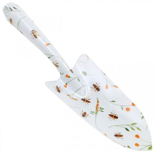 Pala de jardín, pala con abejas, pala de mano, paleta de metal L28cm