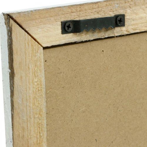 Artículo Decoración de pared vintage, cuadro con marco madera planta seca 40×50cm
