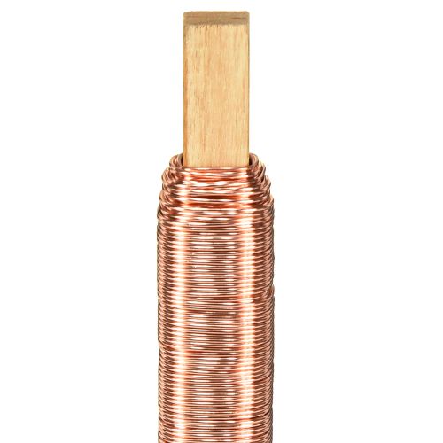 Artículo Alambre para atar alambre de flores alambre para envolver cobre 0,65 mm 100 g 3 piezas