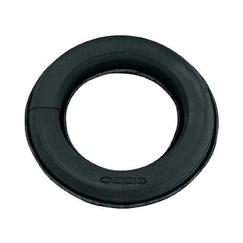 Artículo Anillo de espuma floral con base negro H3,5cm Ø17cm 2 piezas