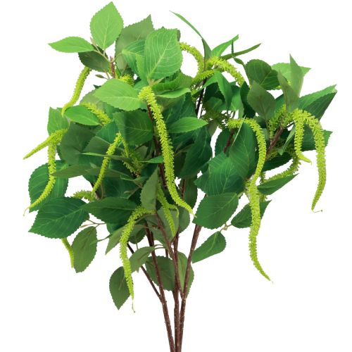 Plantas artificiales ramas artificiales rama de abedul decoración 65cm 3 piezas