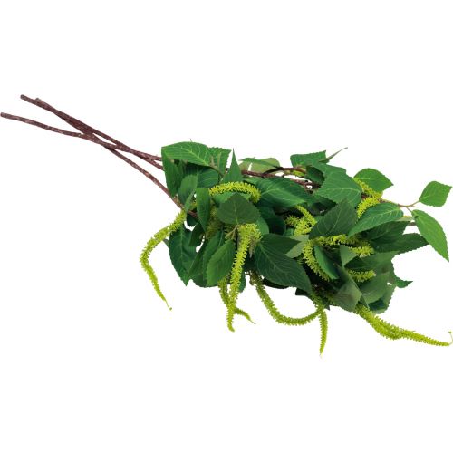 Artículo Plantas artificiales ramas artificiales rama de abedul decoración 65cm 3 piezas