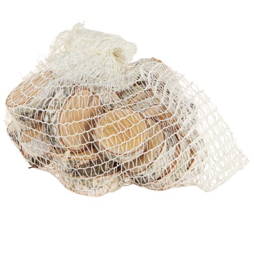 Artículo Rodajas de abedul con corteza rodajas de árbol blanqueadas Ø5-6cm 24 piezas