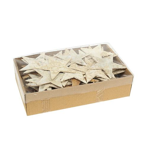 Estrellas de abedul 9cm 70p
