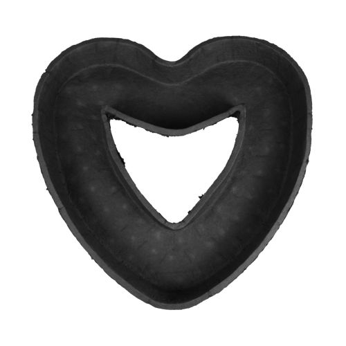 Macetero abierto Oasis Black Biolit Plant Heart negro 36cm