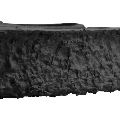 Artículo Oasis Black Biolit planta corazón abierto macetero negro 50cm