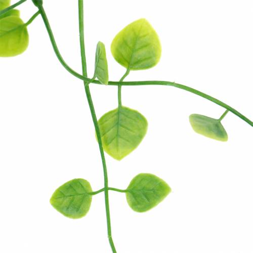 Artículo Guirnalda de hojas 87cm verde artificial 2 hilos
