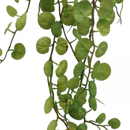 Floristik24 Colgador de hojas artificiales de planta verde colgante 5 hebras 58cm