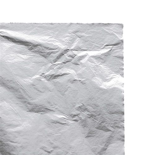 Artículo Hojas de hoja de plata 100 piezas