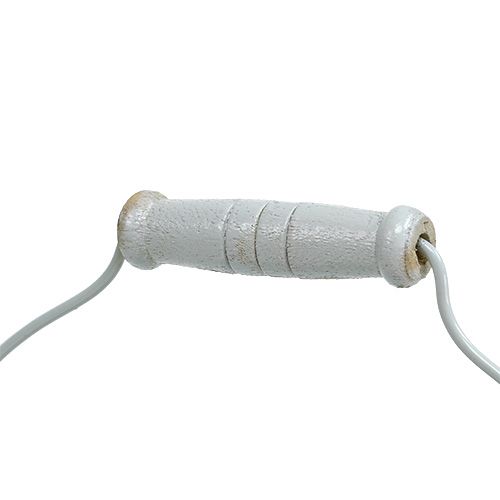 Artículo Cubo de hojalata blanco Ø14cm H12cm 6 piezas